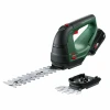 Coupe Herbe & Bordure BOSCH Sculpte-haie & Taille-herbe 18V 2.5Ah Set 2 Lames - 0600857000 -Forêt Jardin Soldes Magasin bosch sculpte haie taille herbe 18v 25ah set 2 lames 0600857000