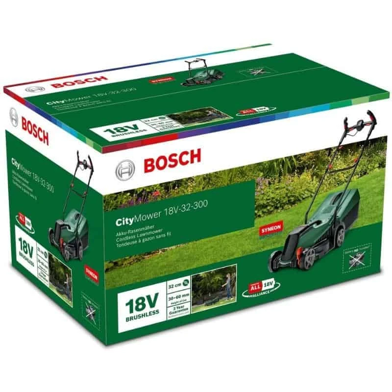 BOSCH Jardin Tondeuse électrique BOSCH Tondeuse 18V 32cm CityMower 18V-32-300 - 06008B9A07 6 BOSCH Jardin Tondeuse électrique BOSCH Tondeuse 18V 32cm CityMower 18V-32-300 - 06008B9A07 – Image 4