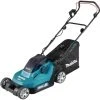 Tondeuse électrique MAKITA Tondeuse 36V (2x18V) 4Ah 38 Cm - DLM382CM2 -Forêt Jardin Soldes Magasin makita tondeuse 36v 2x18v 4ah 38 cm dlm382cm2