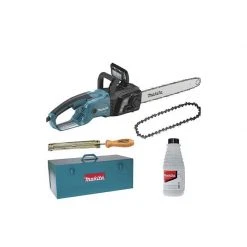 Tronçonneuses & élagueuses électriques MAKITA Tronçonneuse 2000 W 40 Cm + Kit D'accessoires - UC4051AK