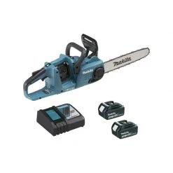 Tronçonneuses & élagueuses électriques MAKITA Tronçonneuse Sur Batterie 36V (2x18V 3.0Ah) 35cm - DUC353RF2