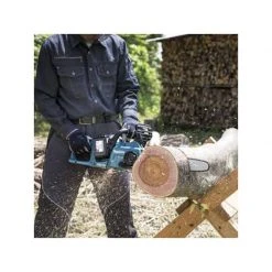 Tronçonneuses & élagueuses électriques MAKITA Tronçonneuse Sur Batterie 36V (2x18V 3.0Ah) 35cm - DUC353RF2 -Forêt Jardin Soldes Magasin makita tronconneuse sur batterie 36v 2x18v 30ah 35cm duc353rf2 4